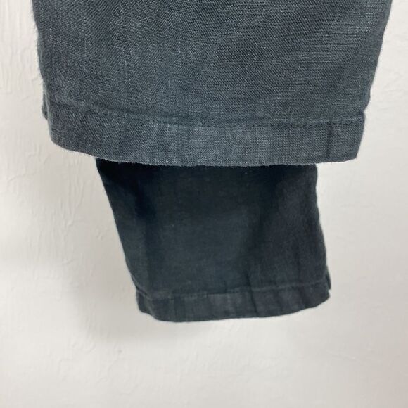 Lilly Pulitzer Linen Pull On Drawstring Waist Straight Leg Pants - Picture 4 of 10